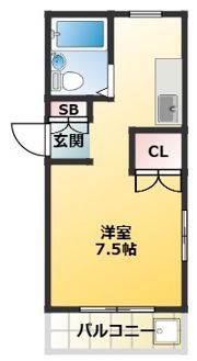 安東ビルの間取り画像