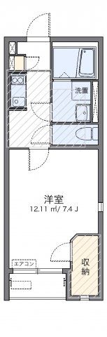 レオネクストクレールの間取り画像