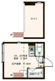 アヴァン中野の間取り画像