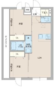 プロスタイルウェルス東武練馬の間取り画像
