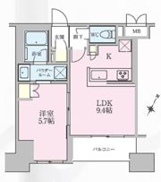 正金アパートメント入船の間取り画像