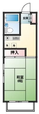 ツインハイツ鷺宮の間取り画像