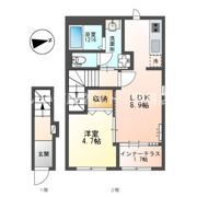 Leafa森小路の間取り画像