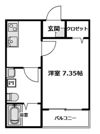AugⅠの間取り画像