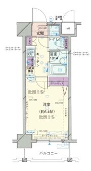 パレステュディオ目白の間取り画像
