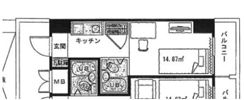 アルティメイトbuilding光南 The Towerの間取り画像