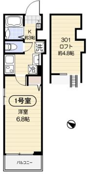 ファインオプト志村の間取り画像