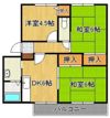 ハイツカトレアII番館の間取り画像