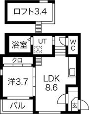 ハーモニック御器所の間取り画像