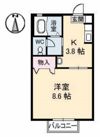 パシフィック A棟の間取り画像