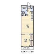 コンチネンタル轡田 C棟の間取り画像