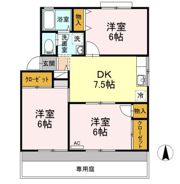 セジュール和泉 A棟の間取り画像