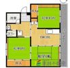 ビレッジハウス今宿3号棟の間取り画像
