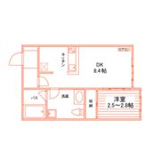パレハ津島東の間取り画像
