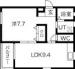 ハーヴェストVIの間取り画像