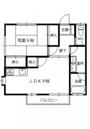 城前ハイツの間取り画像