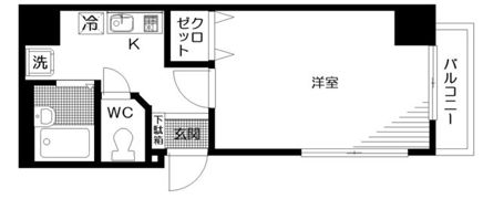 カースル要町の間取り画像