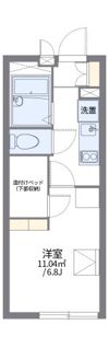 レオパレスコンフォートミカミの間取り画像
