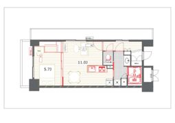 プライムアーバン目黒リバーフロントの間取り画像