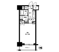 パークキューブ神田の間取り画像