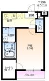 フジパレス十三北Ⅱ番館の間取り画像