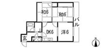 妙マンションの間取り画像