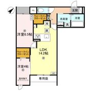 D－ROOM上新庄南口の間取り画像