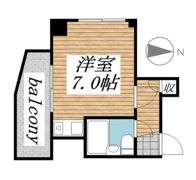 シャトル五反野の間取り画像