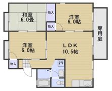 セジュール大守の間取り画像