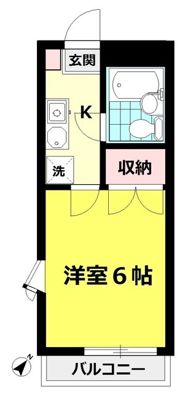 コーポラス久保の間取り画像