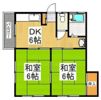 ハイムウチノの間取り画像