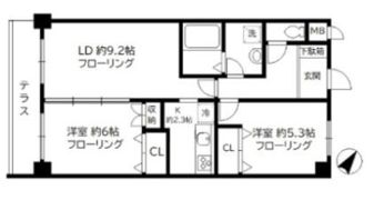 ファインクレスト西葛西の間取り画像