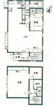 JLBグランエクリュ明大前Ⅲの間取り画像