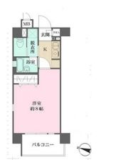 アボリアスコート笹塚EASTの間取り画像