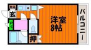 プリメゾン岡山南方の間取り画像