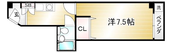 ビアンカ1の間取り画像