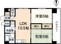 第3佐野ビルの間取り画像
