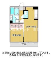 ソレイユの間取り画像