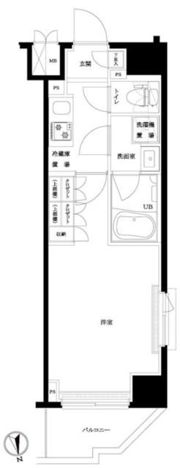 ルーブル新高島平の間取り画像