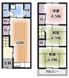 寺方元町1丁目テラスハウスの間取り画像