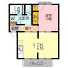 ハイツソアニエの間取り画像