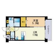 インバレッジ大野城の間取り画像