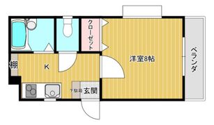 セレーノ祇園の間取り画像