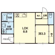 ステラ大津駅southⅠの間取り画像
