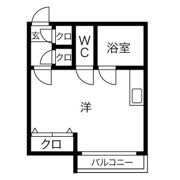 コーポラス常陽の間取り画像