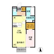 クレール・シェルの間取り画像