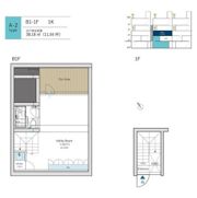 AUBE虎ノ門の間取り画像