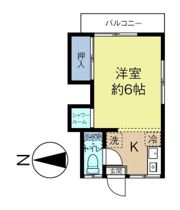 建信荘の間取り画像
