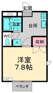 メゾン・ド・ビスの間取り画像