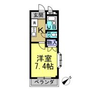 メルベーユHAJIの間取り画像